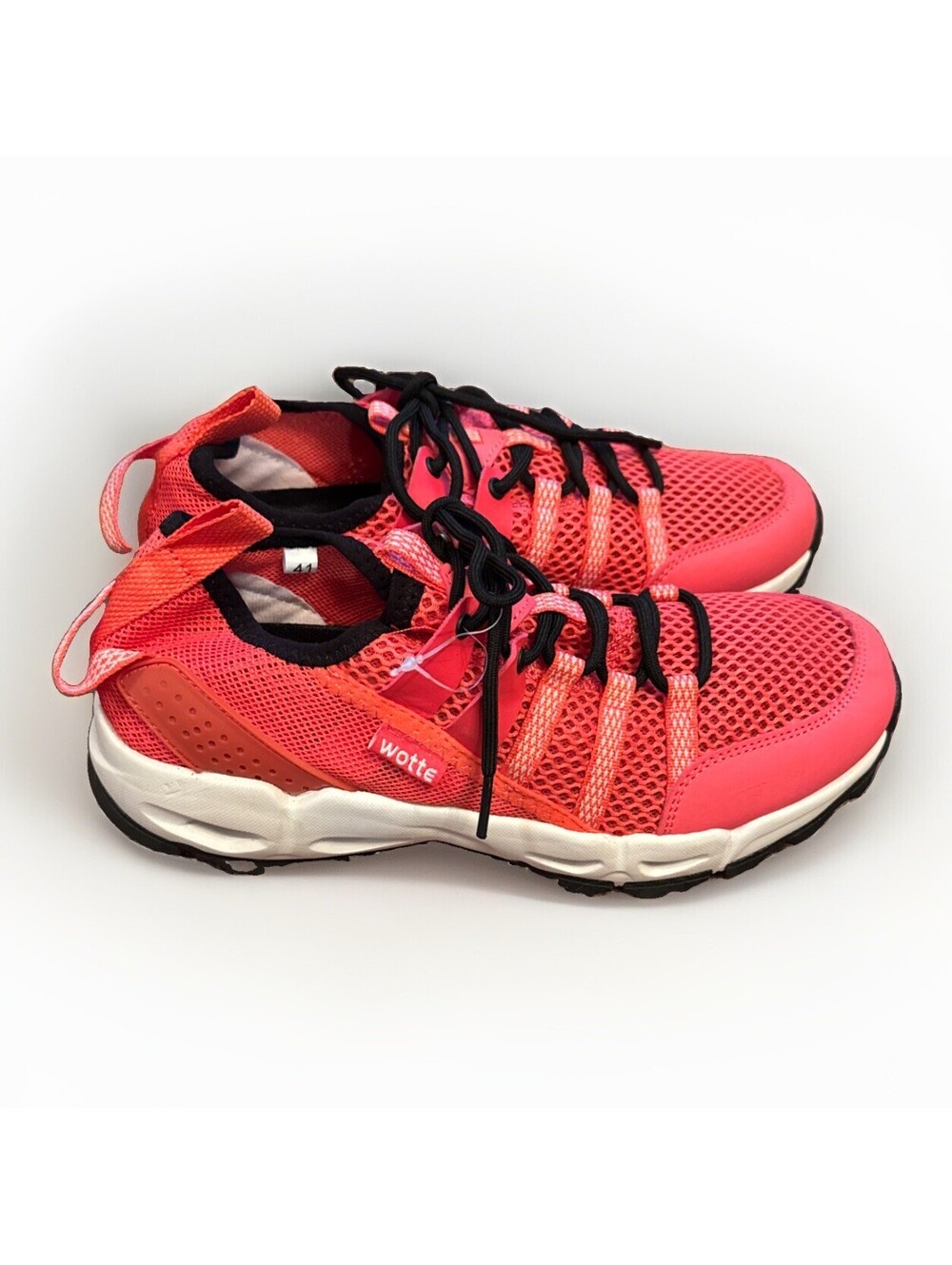 NEW Wotte Coral Hiking Water Athletic Sport Shoes Mesh Quick Drying Ladies 9.5